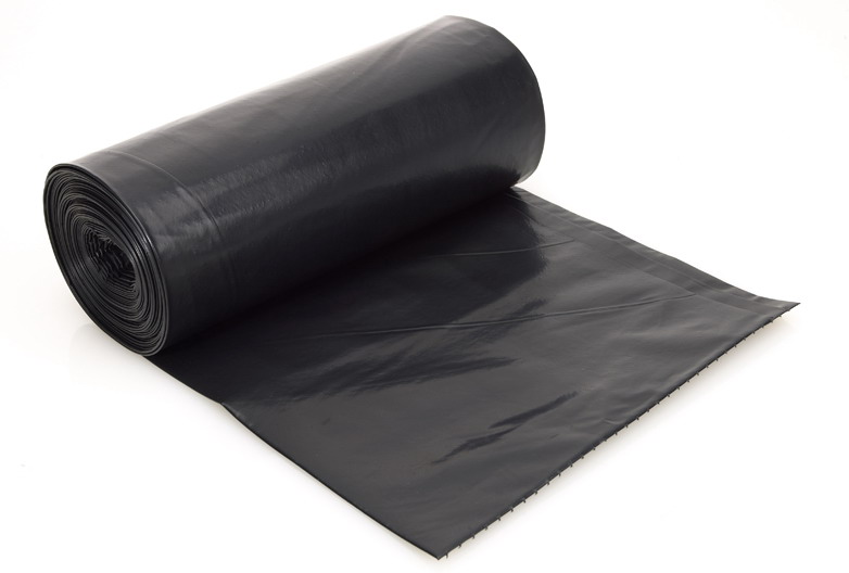 Black Bin Bags On Roll