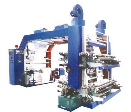 Máy in flexo 4 màu tốc độ cao